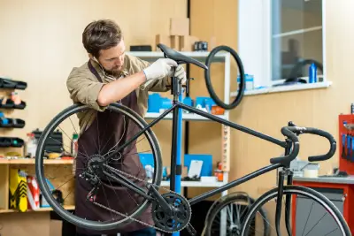 curso de mecânico de bicicleta