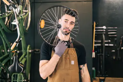 curso de mecânico de bicicleta